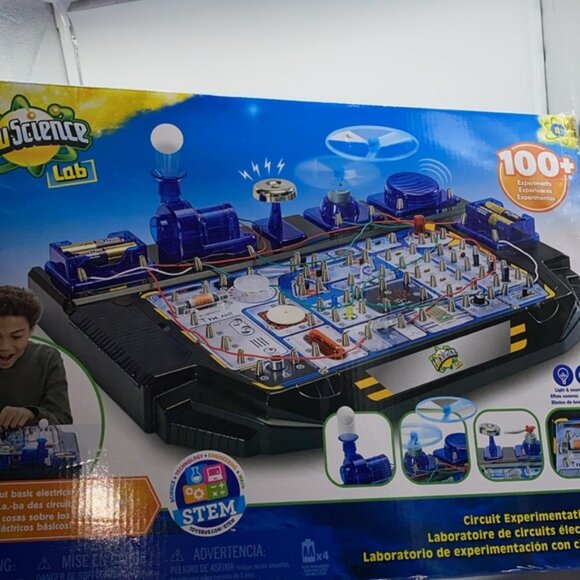 Edu Science Lab 100+ Experiments Circuit Experimentation Lab Educational Set - Picture 4 of 9